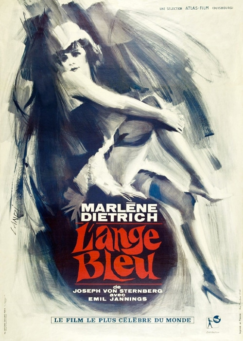 Affiche du film L'ange bleu