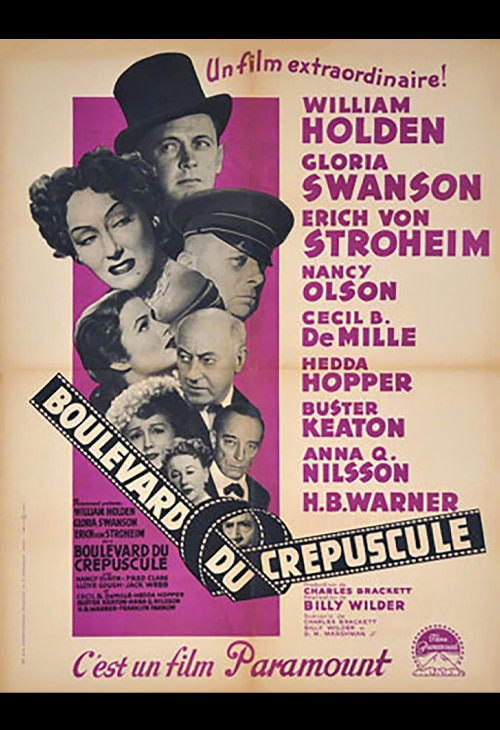 Affiche du film Boulevard du Crépuscule