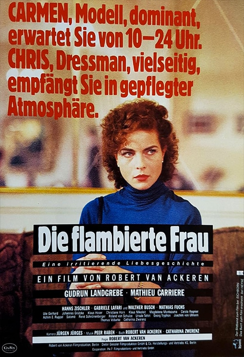 Affiche du film la femme flambée